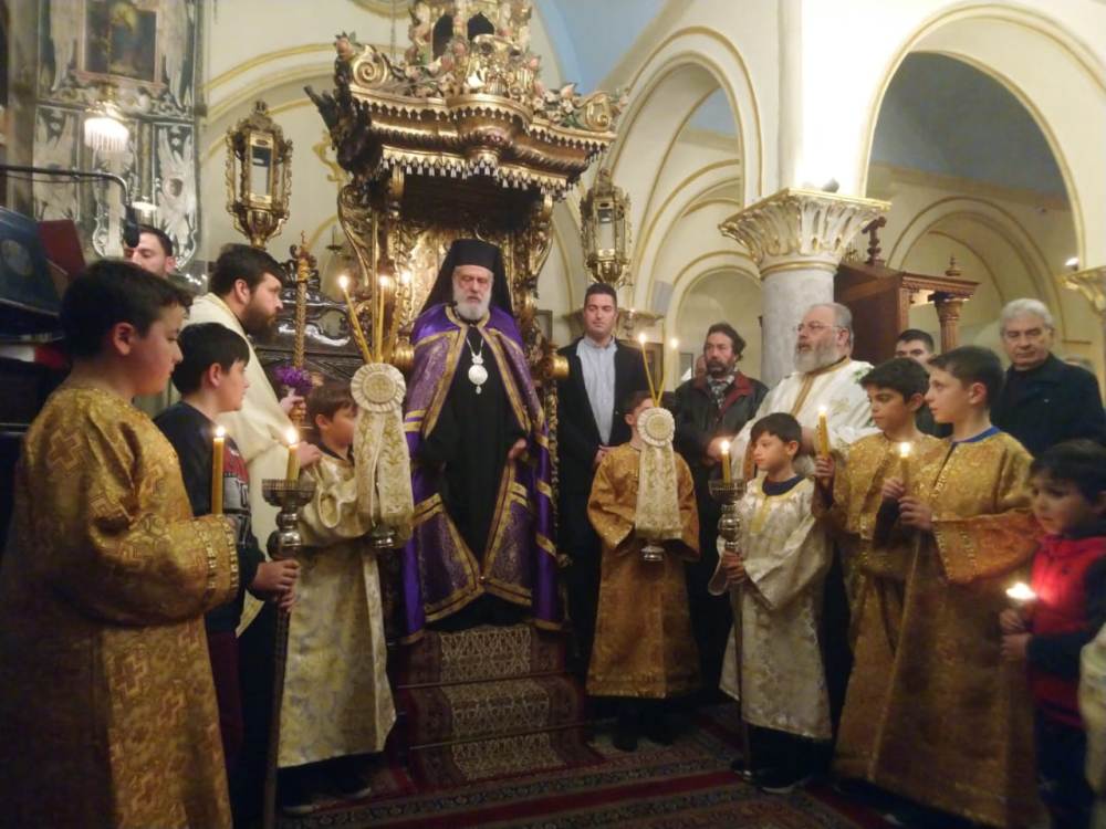 Ο Εσπερινός “της Συγγνώμης” στη Μύκονο