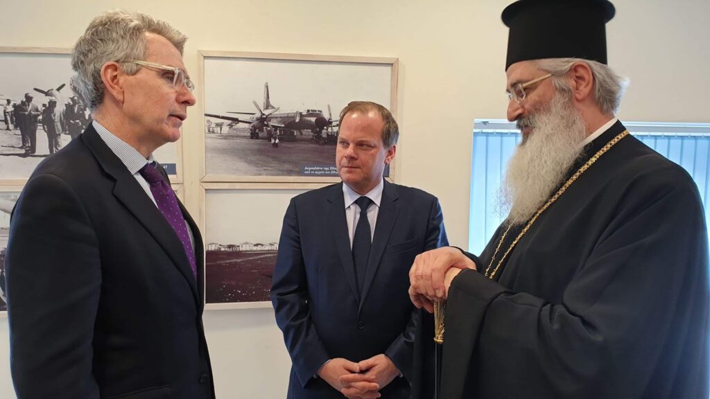 Ο Τζέφρι Πάιατ στον Μητρ. Αλεξανδρουπόλεως