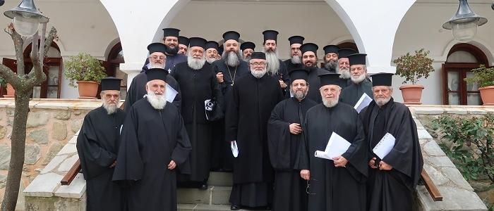 Ιερατική Σύναξη στην Ιερά  Μονή Δαμάστας