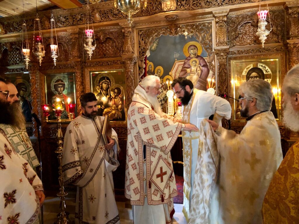 Χειροτονία Πρεσβυτέρου στην Ι.Μ. Αγίου Γεωργίου Μαυρομματίου
