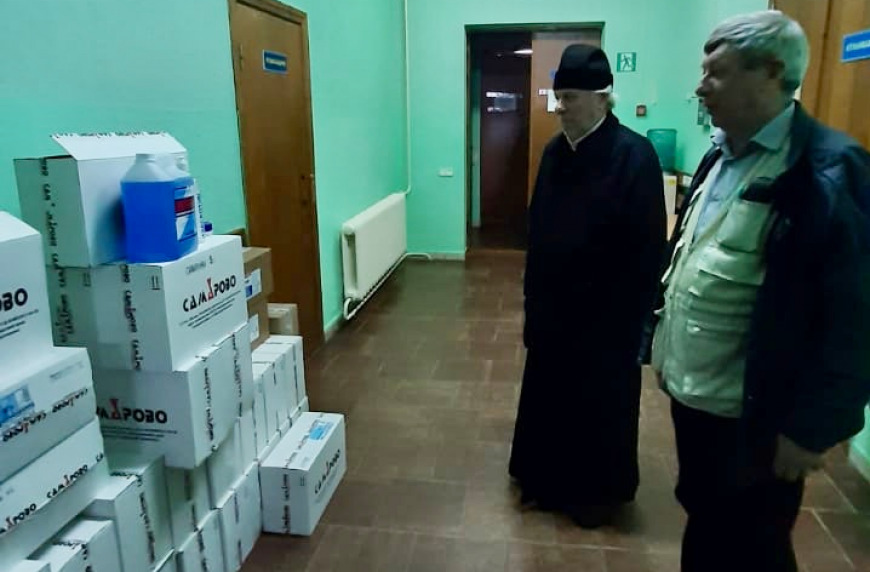 В православную гимназию в Городне доставлен гуманитарный груз ИППО