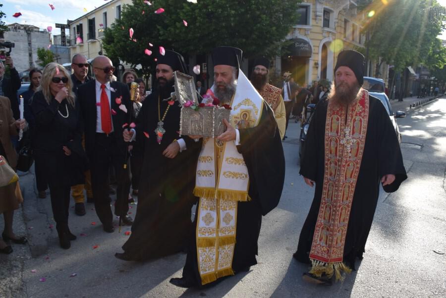 Η Καρδίτσα υποδέχεται την Τίμια κάρα του Αγίου Σεραφείμ