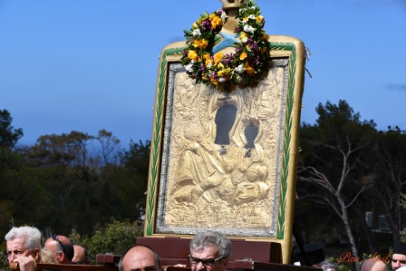 Περιφορά Ιεράς Εικόνος Παναγίας Μυρτιδιωτίσσης στα Κύθηρα