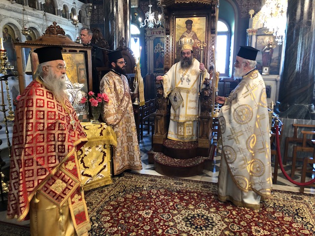 Η Ι.Μ. Χίου τίμησε τον Άγιο Μάρκο στο Βροντάδο