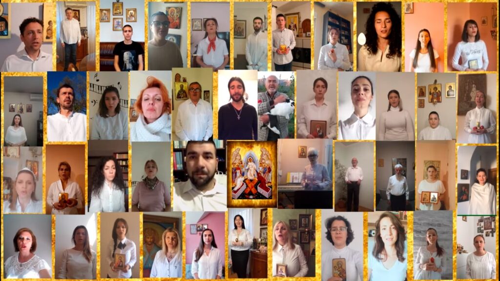 Βίντεο από την Χορωδία του Ναού της Αναστάσεως στην Ποντγκόριτσα