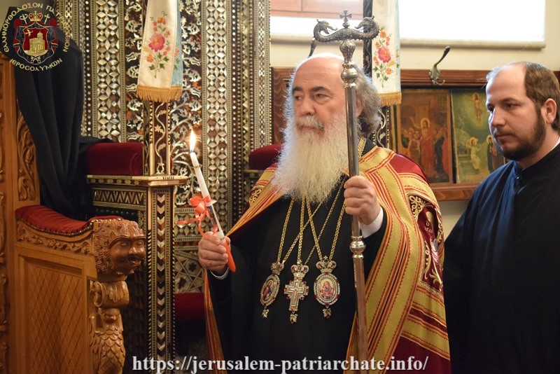 Јерусалимски патријарх богослужио на Васкршњи понедељак
