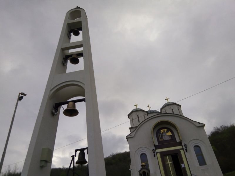 Света Литургија пређеосвећених Дарова у Храму Васкрсења Христовог у Нишу у Велику среду