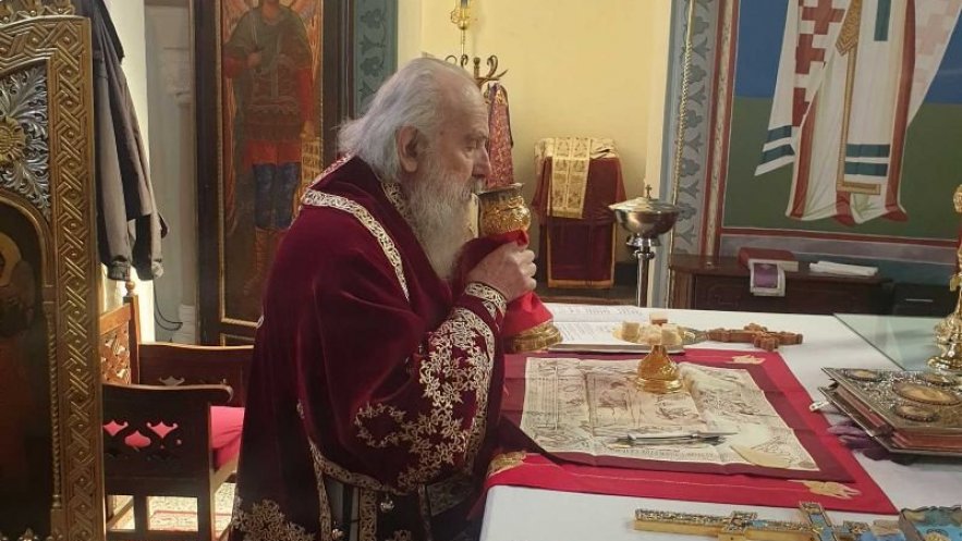 Патријарх српски Иринеј богослужиo у Ваведењу