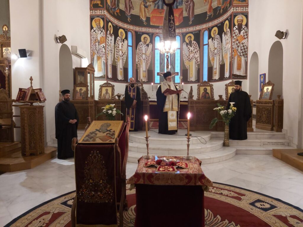 Ο Μέγας Κανών στον Άγιο Ανδρέα στη Κρήτη