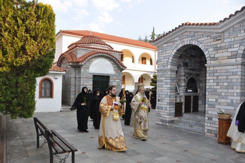 Στην Ι.Μ. Αναλήψεως του Σωτήρος ο Μητροπολίτης Δράμας