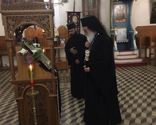 Μεγάλη Τρίτη στον Ιερό Ναό Τιμίου Σταυρού Θραψανού Πεδιάδος