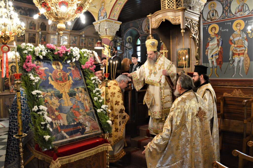 Εορτάστηκε η Ζωοδόχος Πηγή στη Γαλάτιστα