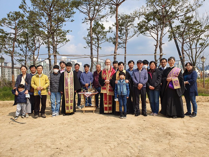 Ένας νέος ναός θεμελιώνεται στην Κορέα