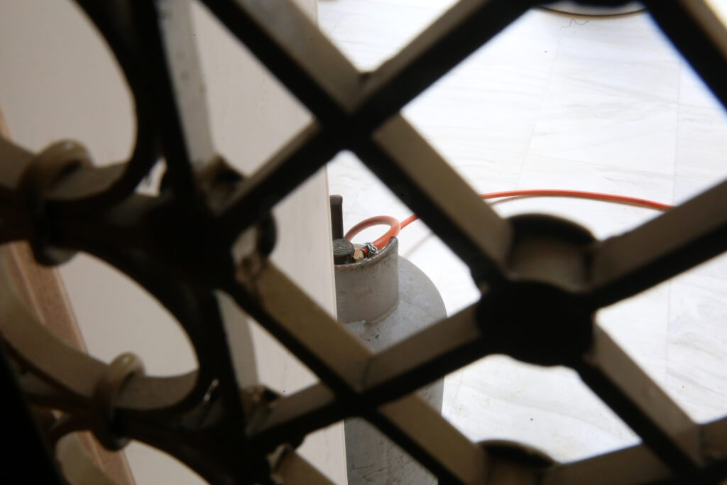 Makeshift incendiary device planted outside Holy Synod's assembly in