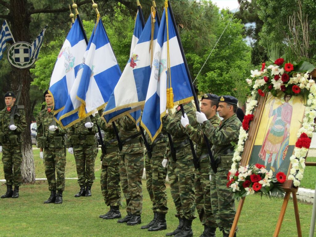 Πώς έγινε ο Αη Γιώργης, Προστάτης του Πεζικού