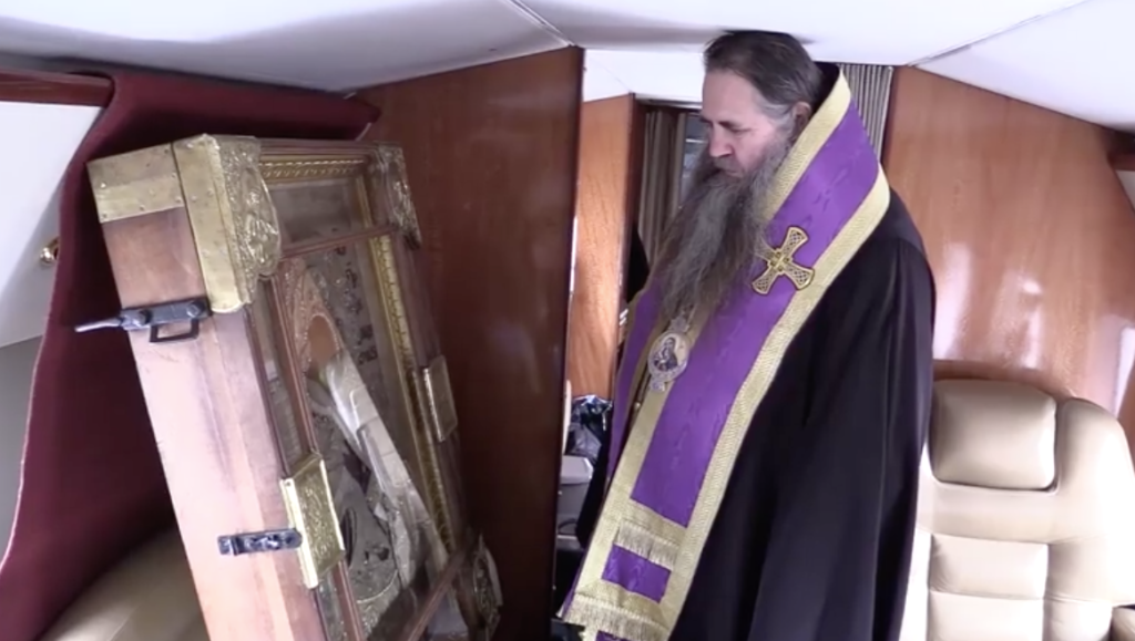 В Нижегородской области состоялся воздушный крестный ход с иконой Божией Матери