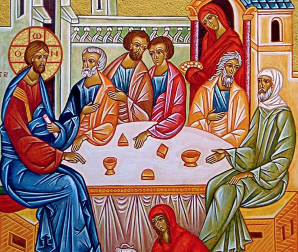 Lyerja e këmbëve të Zotit Krisht