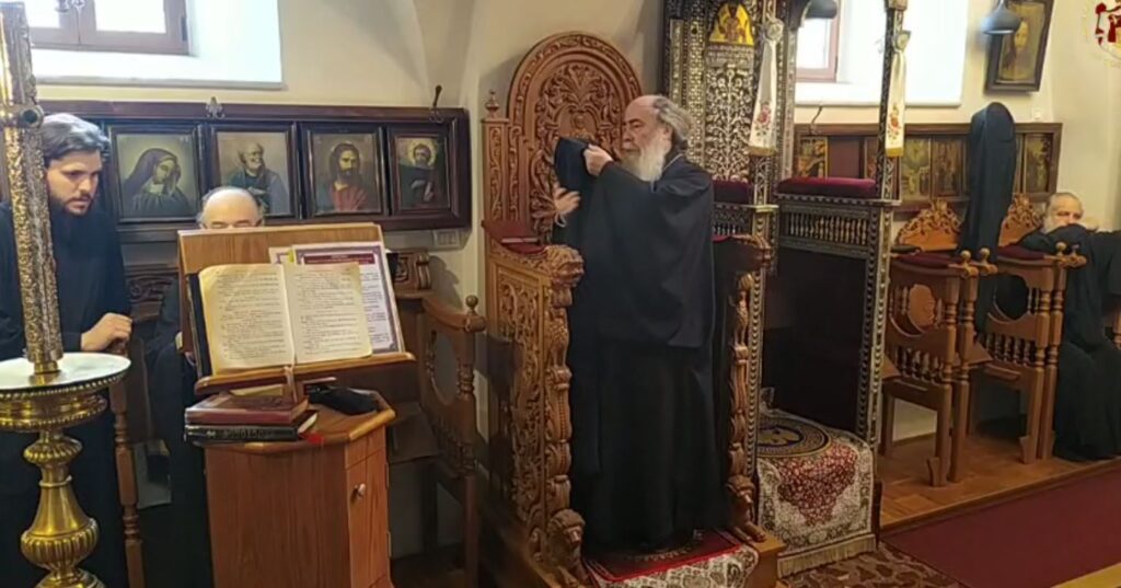 Εσπερινός της Κυριακής των Βαΐων στο Πατριάρχειο Ιεροσολύμων (ΒΙΝΤΕΟ)