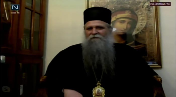 (ВИДЕО) Владика Јоаникије: Нечија зла воља натјерала је полицију да окупира наше храмове