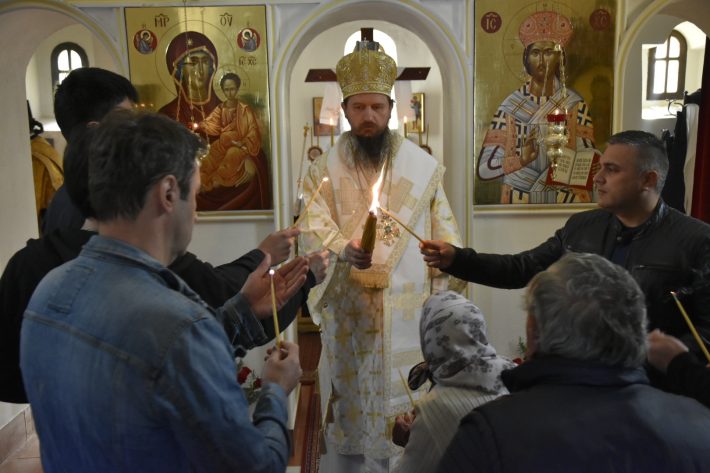 Васкрсење Христово прослављено у манастиру Рмњу