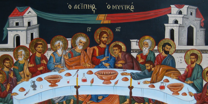 Thursday of Holy and Great Easter today; Mystery of the Divine Eucharist as as derived from ‘Last Supper’