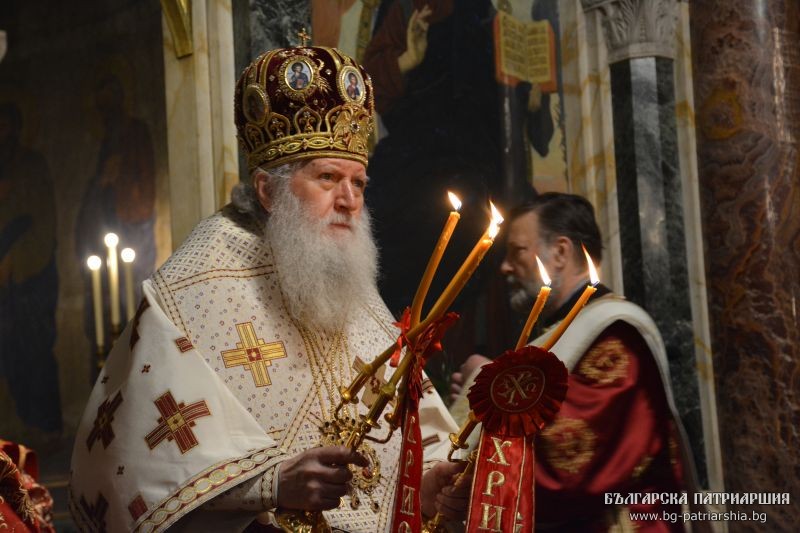 Българският патриарх Неофит възглави празничното богослужение за Възкресение Христово