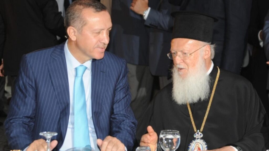 Turkish President thanks Ecumenical Patriarch for aid in coronavirus pandemic