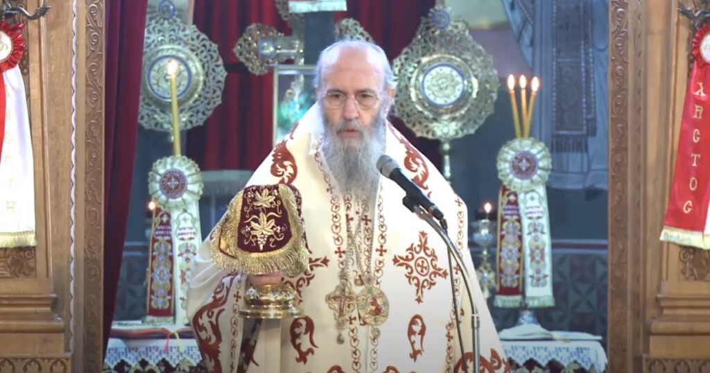 Θεία Λειτουργία στον εορτάζοντα Άγιο Γεώργιο Ναυπάκτου (ΒΙΝΤΕΟ)