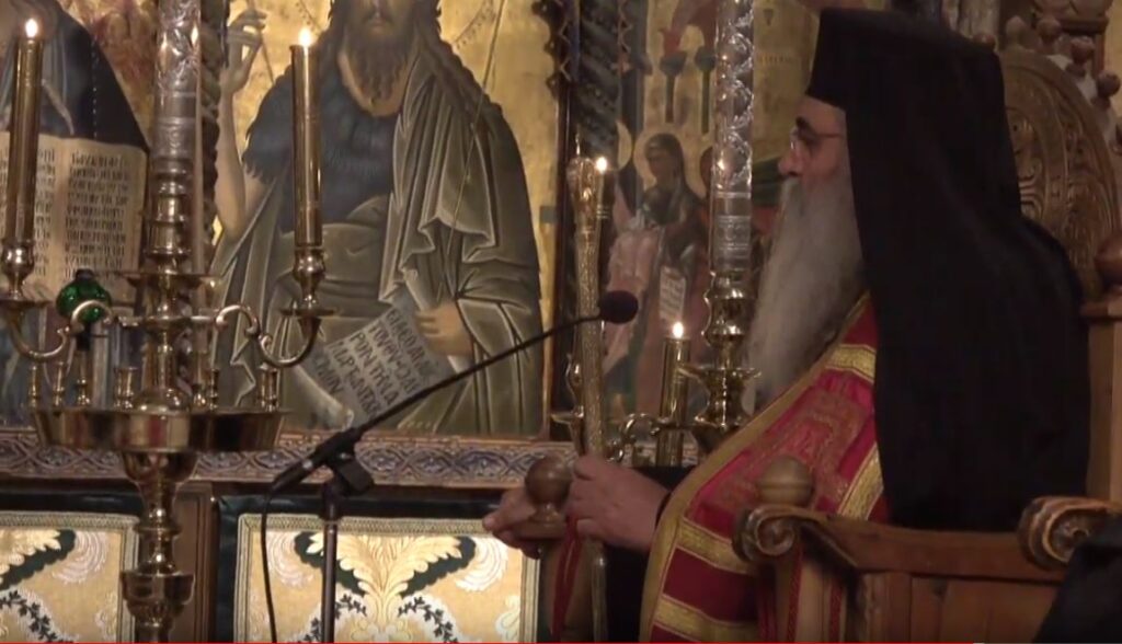 ΜΗΤΡΟΠΟΛΙΤΗΣ ΜΟΡΦΟΥ: Εσπερινός Κυριακής των Βαΐων (ΒΙΝΤΕΟ)