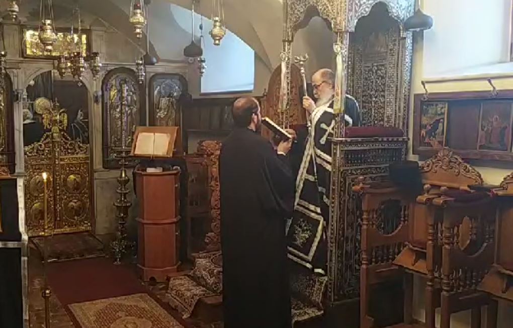 Η Ακολουθία του Νυμφίου από το Πατριαρχείο Ιεροσολύμων – (BINTEO)