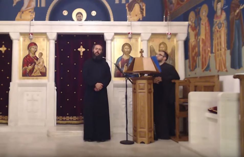 Θεία Λειτουργία των Προηγιασμένων Δώρων στην Ι.Μ. Αυστρίας