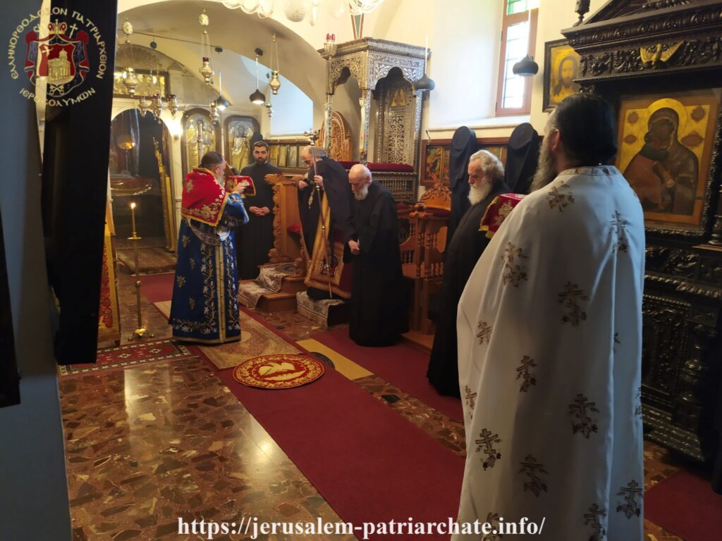 The Jerusalem Patriarchate celebrated the Feast of the Annunciation of our Most Blessed Lady Theotokos and Ever-Virgin Mary