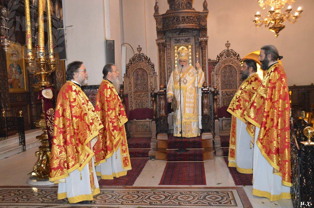 Εσπερινός της Αγάπης στον Καθεδρικό Ι.Ν. Τιμίου Προδρόμου Νεαπόλεως