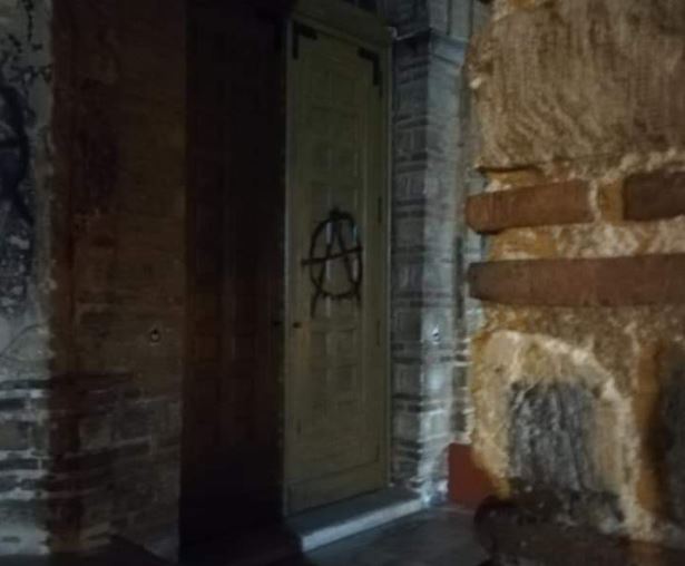 Βανδαλισμοί σε Ναό της Θεσσαλονίκης