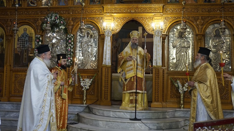 Η μνήμη του οσίου Ακακίου του Καυσοκαλυβίτου στην Καρδίτσα