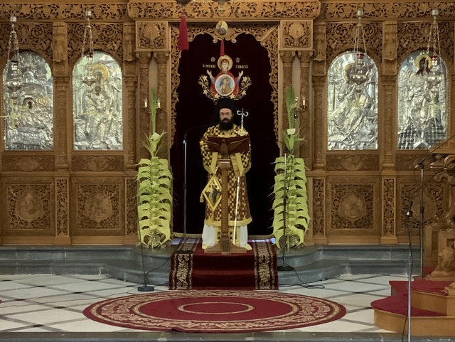 Κυριακή των Βαΐων στο Μητροπολιτικό Ναό Νεαπόλεως