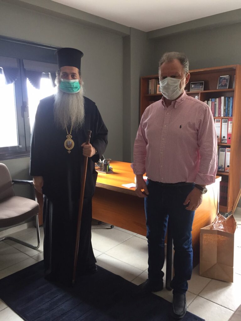 Ο Μητροπολίτης Φθιώτιδος ευχήθηκε στον εορτάζοντα Βουλευτή