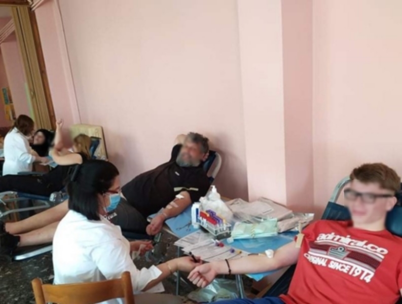 70 φιάλες αίμα συγκέντρωσε η Ι.Μ. Χαλκίδος