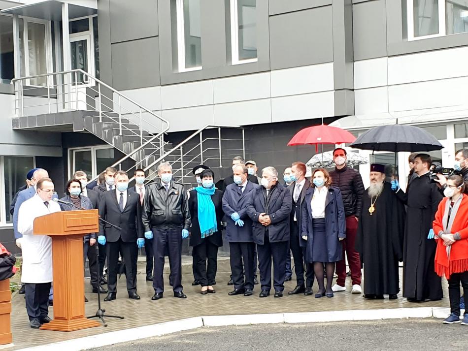 ÎPS Mitropolit Petru a mulțumit cu binecuvântare Autorităților Române pentru donația importantă oferită R. Moldova
