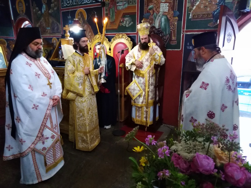 Η Εορτή της Αγίας μεγαλομάρτυρος Ειρήνης στην Ι.Μ. Πέτρας