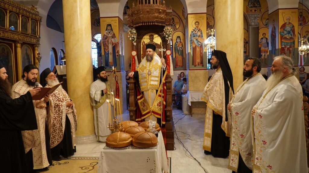 Εορτάστηκε η μνήμη των Αγίων Κωνσταντίνου και Ελένης στην Ι.Μ. Τρίκκης