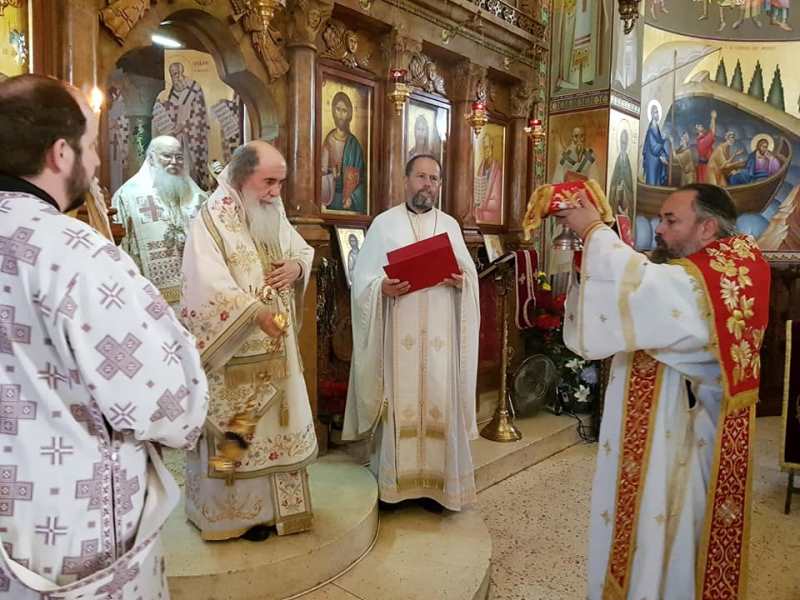 كلمة صاحب الغبطة بطريرك المدينة المقدسة كيريوس كيريوس ثيوفيلوس الثالث بمناسبة الأحد الرابع من الفصح “أحد المخلع” في كفر ناحوم كلمة البطريرك