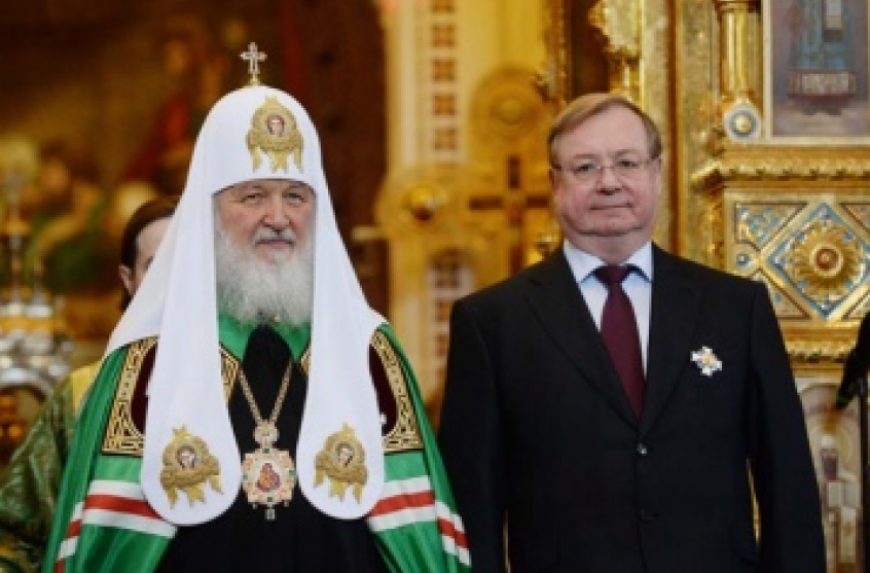 Сергей Степашин направил поздравление Святейшему Патриарху Московскому и всея Руси Кириллу по случаю 75-летия Великой Победы
