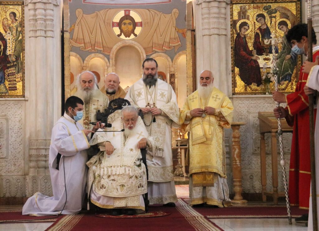 Catholicos-Patriarch of All Georgia, His Holiness and Beatitude Ilia II congratulated the parish on the Ascension Day