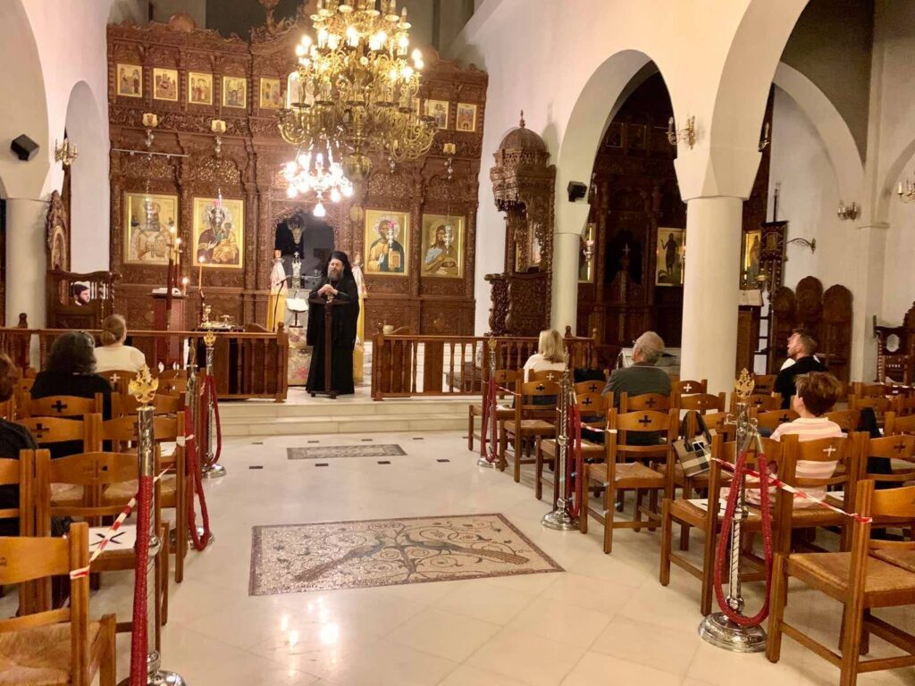 Ιερά Αγρυπνία στον Ιερό Ναό Αγίου Νεκταρίου Τρικάλων