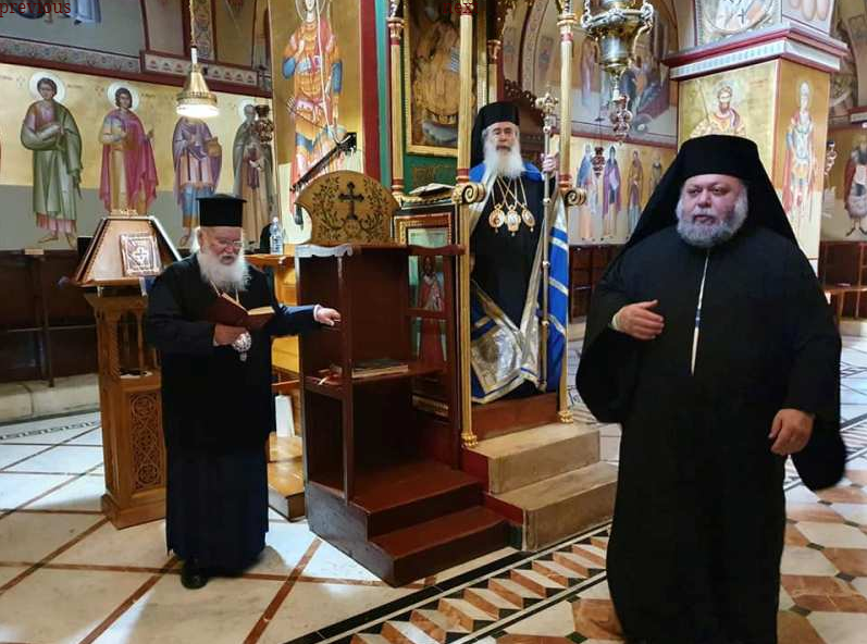 الإحتفال بأحد حاملات الطيب والقديس يوسف الرامي في البطريركية