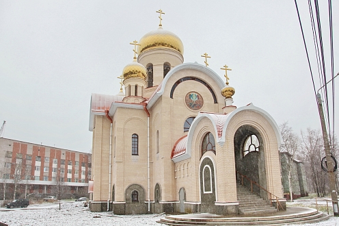 Начата роспись храма в архангельской Соломбале