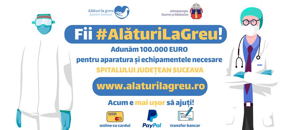 Arhiepiscopia Sucevei, tot mai aproape de îndeplinirea obiectivului: A strâns 70.000 €
