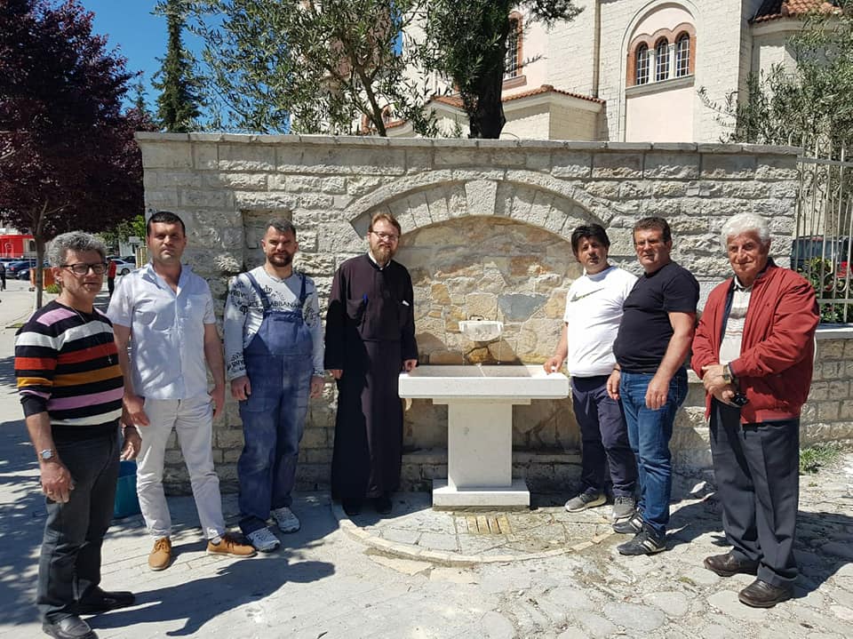 Katedralja Orthodhokse “Shën Dhimitri”, Berat – Restaurohet çezma publike e Shën Dhimitrit