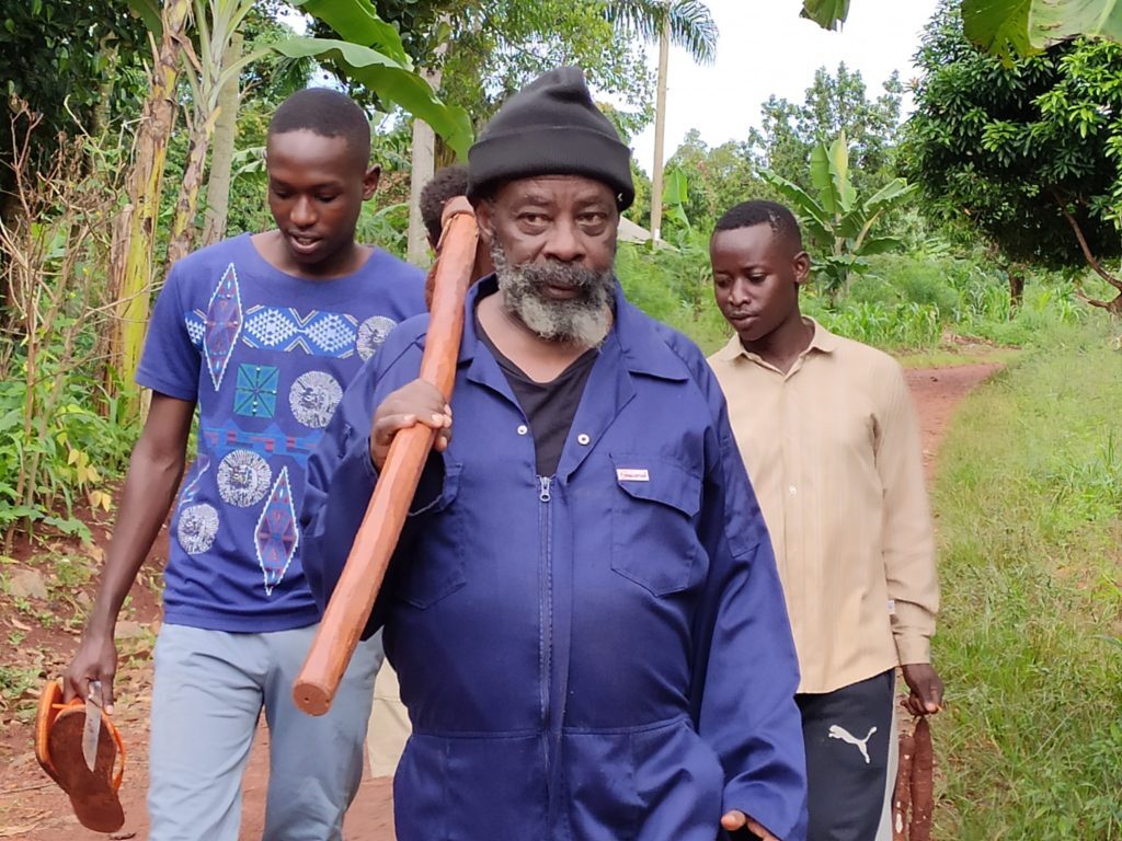 The Metropolitan of Burundi and Rwanda involved in Agriculture during this COVID19 pandemic lockdown